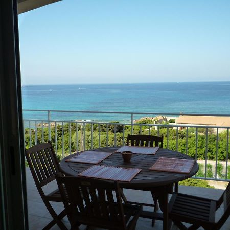 Appartement Pied Dans L Eau Et Vue Mer Magnifique Sartène Eksteriør bilde