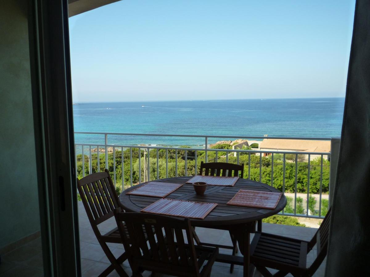 Appartement Pied Dans L Eau Et Vue Mer Magnifique Sartène Eksteriør bilde